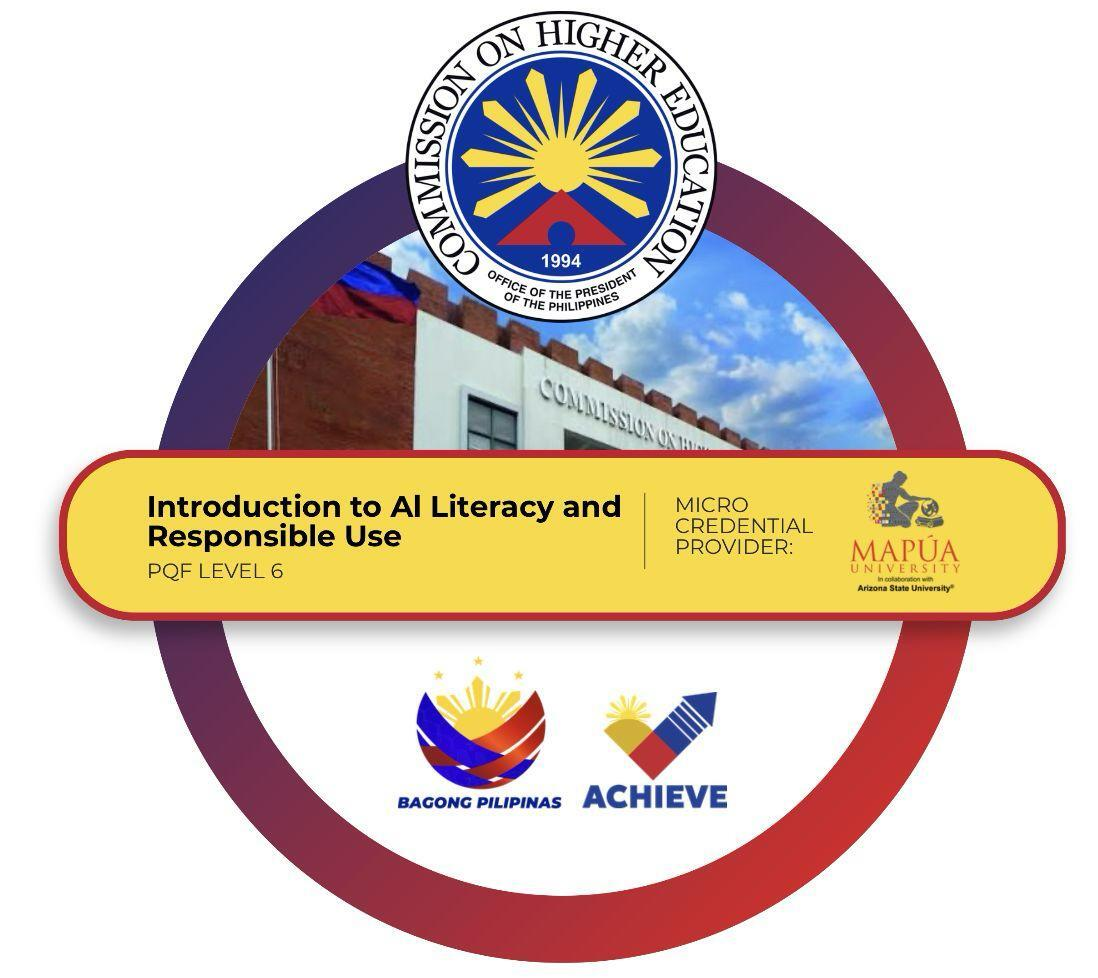 Introduction to AI Literacy and Responsible Use badge